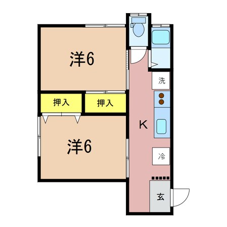 メルローズの物件間取画像